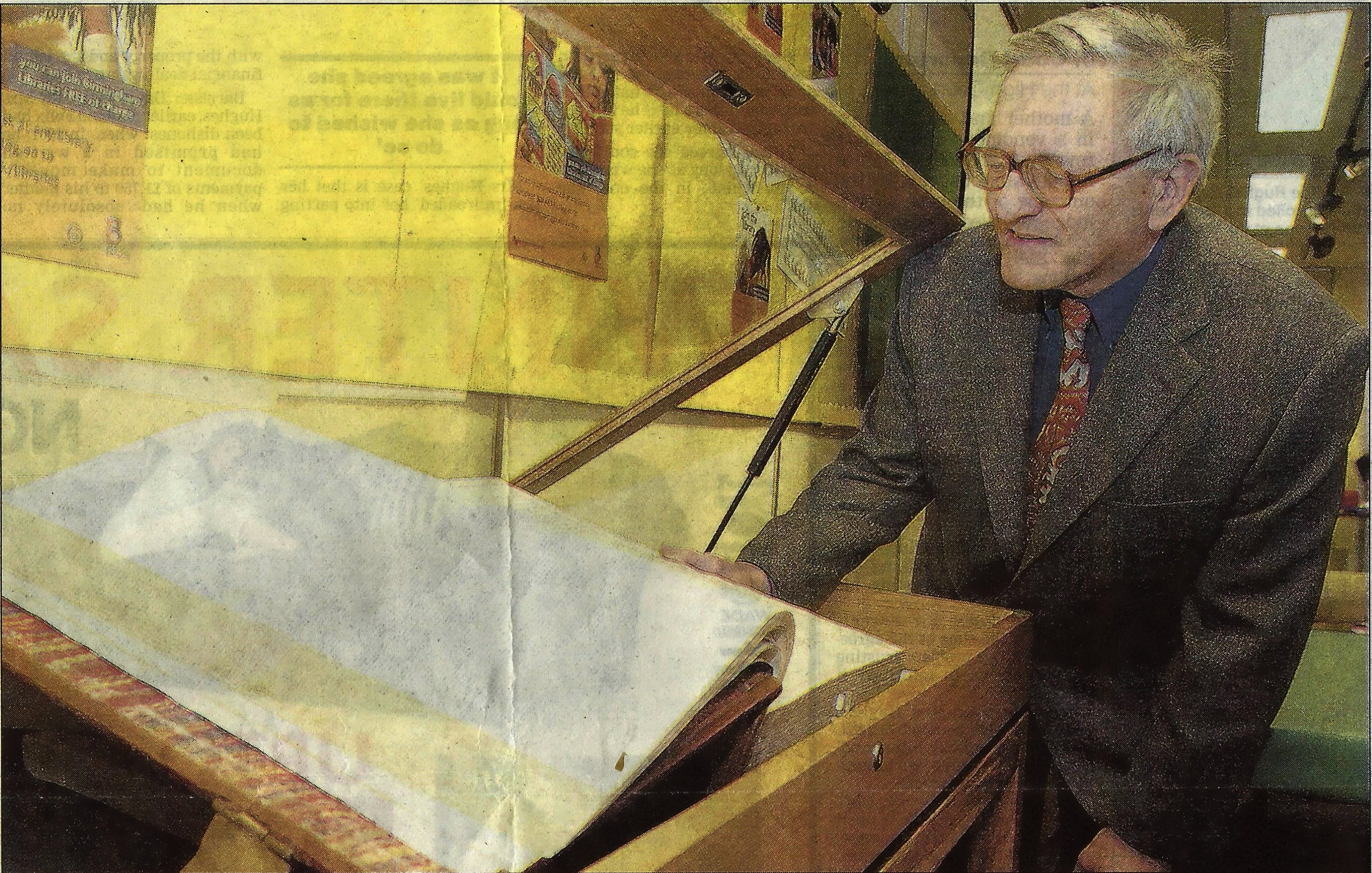 Peek at the past: Local historian Roger Lea takes a look at the enclosure award, described as arguably Sutton's single most important historic document The Enclosure Award Conservation in 2005 x2