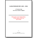 Sarah Holbeche Diary